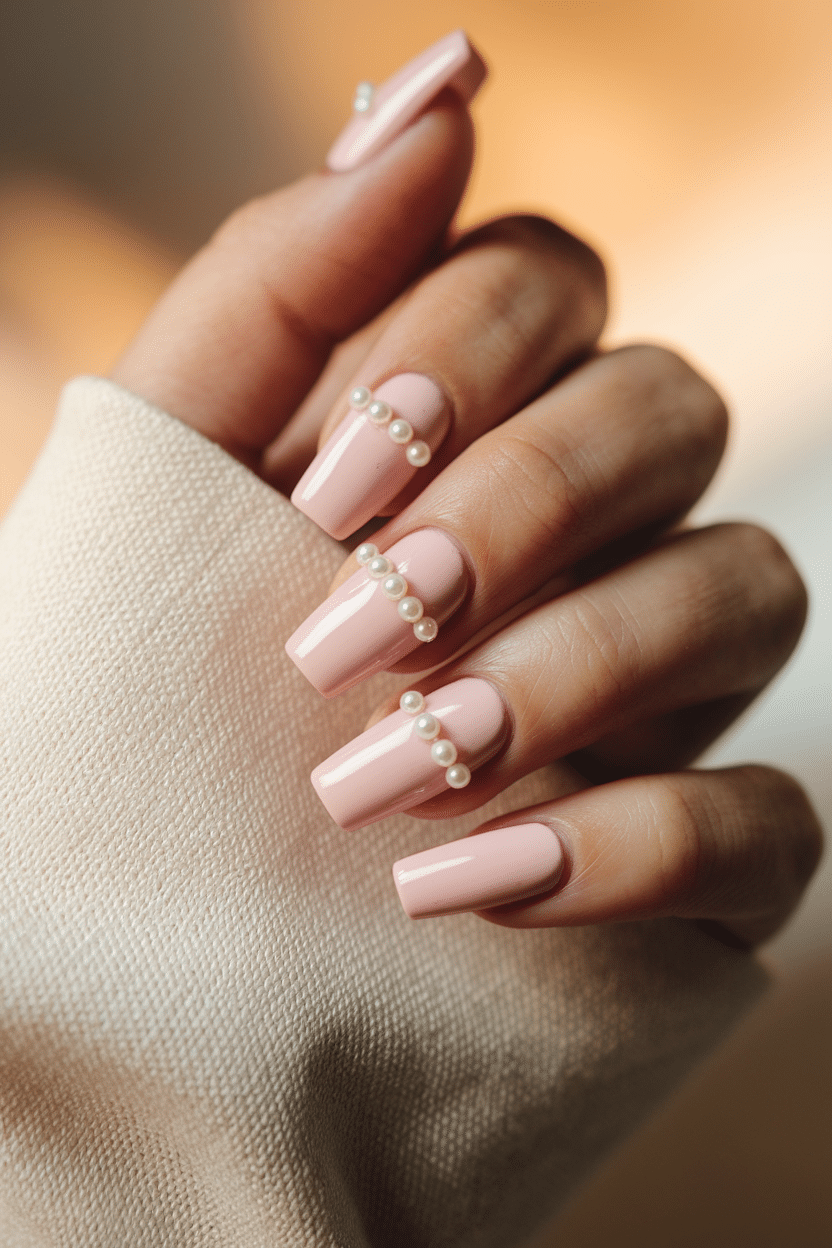 0008_2_a-close-up-photograph-captures-a-hand-wi_OHzmCwkEQLmBUZn3LdwRfA_zHkwMRh_R3mfesr9H9Kxbg Romantic Nail Designs for Brides: Soft Pink Styles That Complete the Perfect Wedding Look