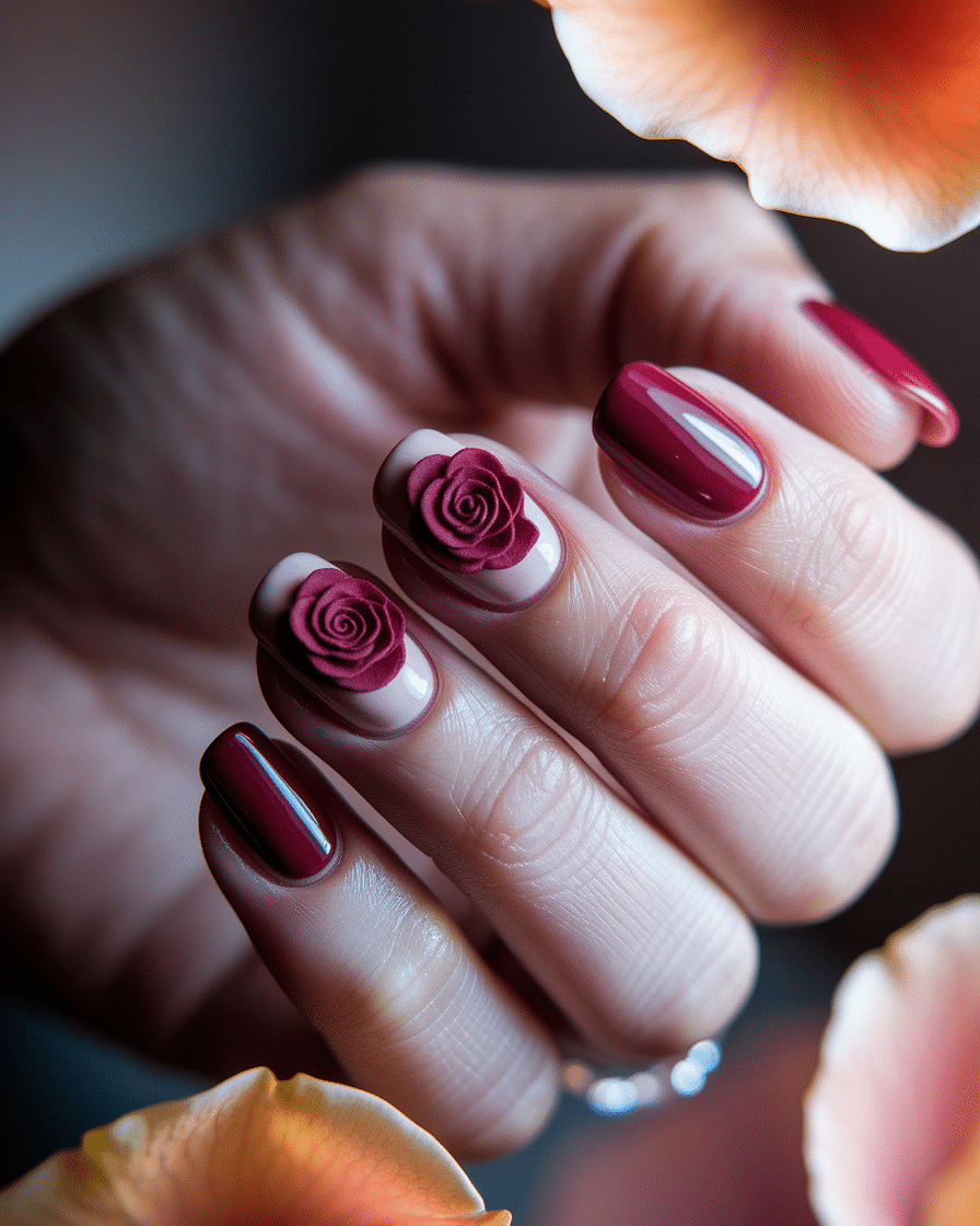 0008_2_a-close-up-photograph-captures-the-intri_iuuvynxYR4uPUf0XHJqxGA_66MRD9nNSKW59zfwE7ZzWQ Floral Nail Designs for a Fresh and Feminine Manicure