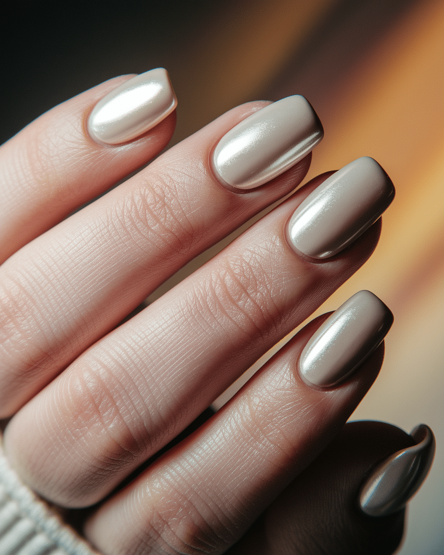 0008_2_a-close-up-photograph-of-a-beautifully-m_hmMdWTDjS1iNuN0YuYNgTQ_4KNxG4N1S0mwzhUdkP2Icw The Elegant Glow of Pearl Chrome Nails: A Timeless Trend You Need to Try