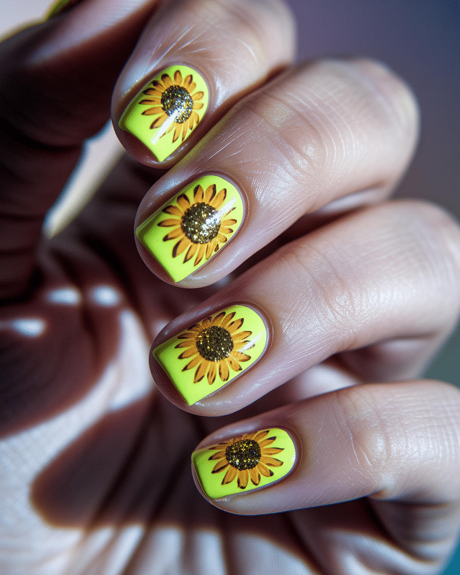 0008_3_a-close-up-photograph-captures-the-intri_qLQ1Kf97QoKht51y08Dt8g_E3ylPVSBSiWMUzLRApXTQg Bright and Glamorous Nail Designs That Blend Yellow and Gold Perfectly