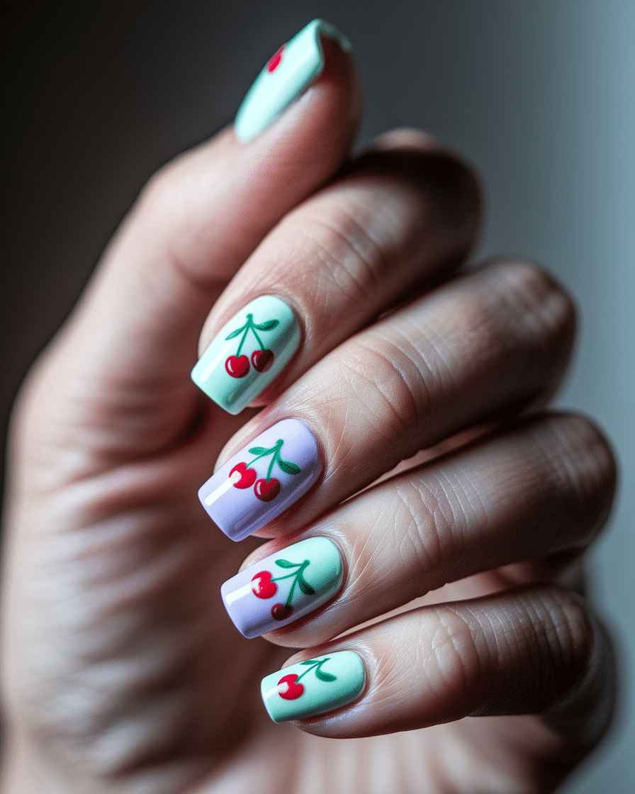 0009_2_a-close-up-photograph-captures-a-hand-gr_RzMBgxXJTaa8bB-zLXTLuA_924gvQfoS-iiXhnDglypmw Sweet and Stylish Nail Art Ideas That Will Add a Fruity Pop to Your Look