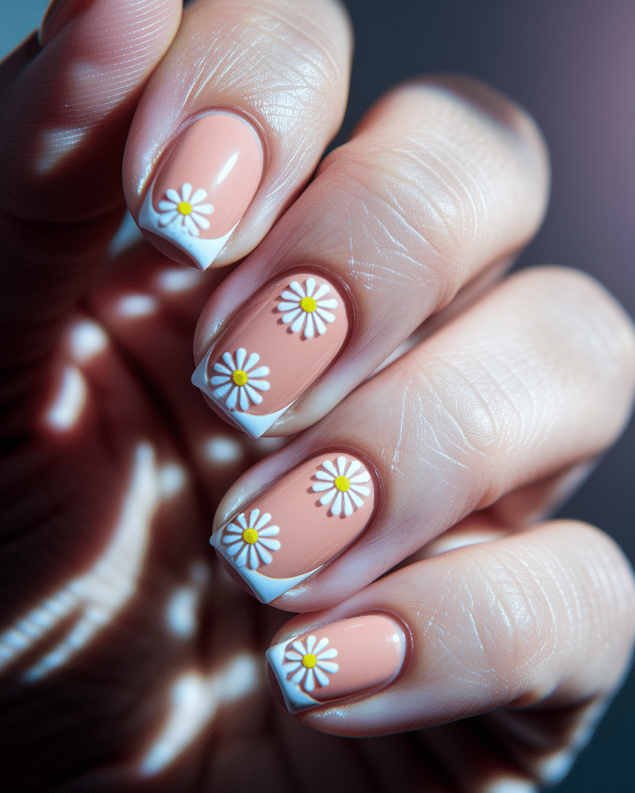 0009_2_a-close-up-photograph-captures-a-hand-wi_bO3c2uWkQoWuhg4PisoLJw_F8xr2hUMS2Ssxumxr0ZWAA Elegant Floral French Tip Nails That Add a Feminine Touch to Your Look