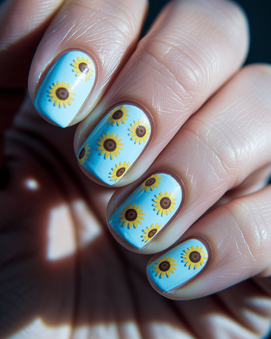 Bright Floral Nail Designs That Celebrate Spring Beauty