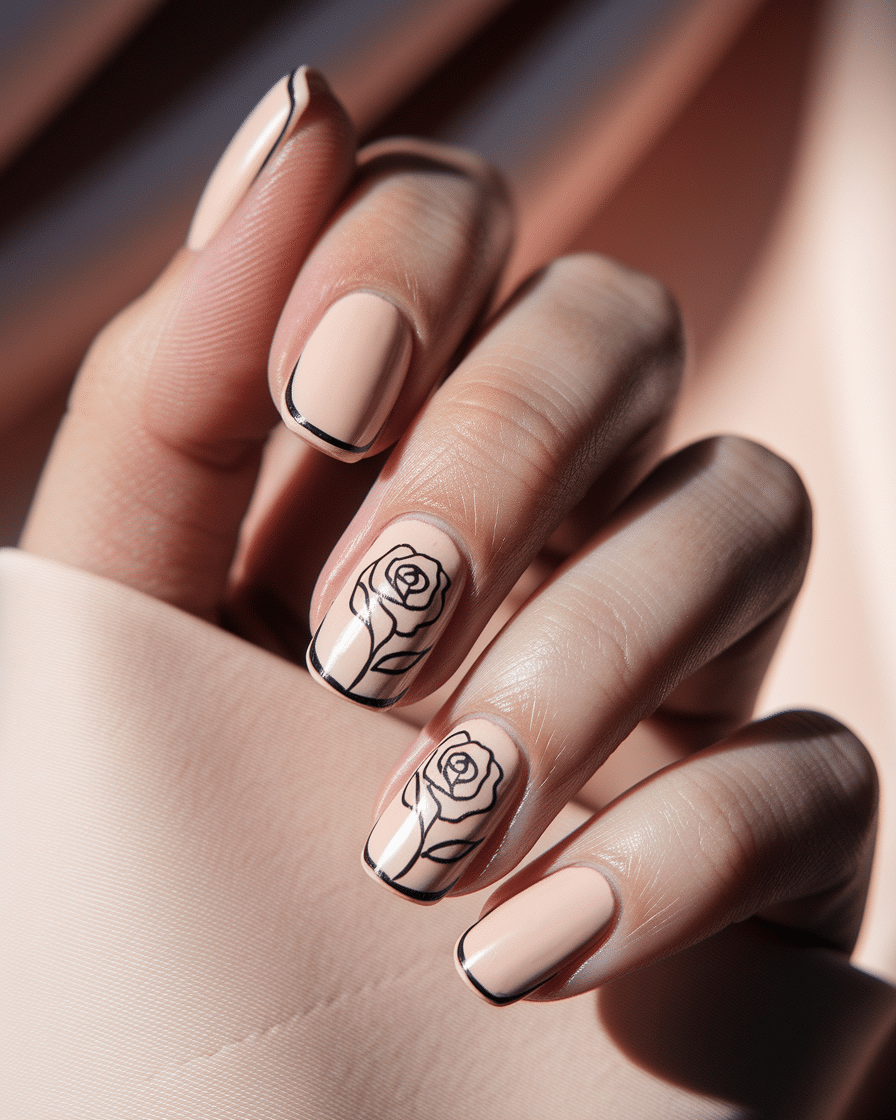 0009_2_a-close-up-photograph-of-a-beautiful-han_qryjOsyvRruOr2wCO8S9Mg_rgelQVuqTgCd4qUozAJ_ug Flower Nail Art Ideas That Add Fresh Charm to Every Season