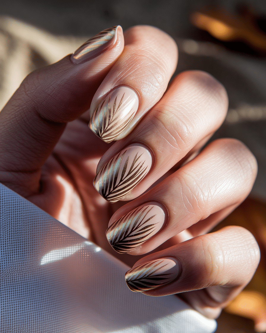 0009_2_a-close-up-photograph-of-a-beautifully-m_JnPKRZOLTAul5Q9TKZki9Q_KL30XQ7NRsGHrC89cv_n3Q Fall Beach Wedding Nails: Elegant Nail Designs for a Seasonal Coastal Celebration