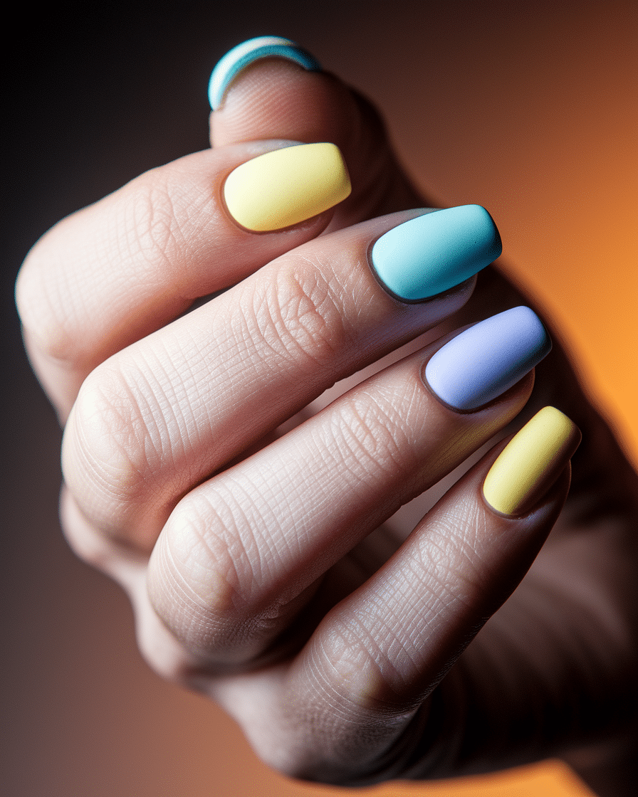 0009_3_a-close-up-photograph-of-a-gracefully-po_YhjmBIajQfiuAKVjd3c3GA_po_mF2xfR1av2swD3aNEdg Best Matte Spring Nail Ideas for a Fresh and Elegant Look