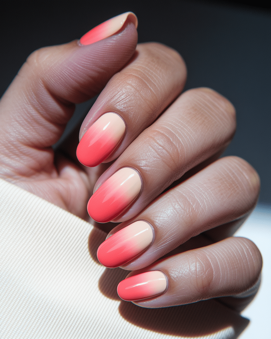 0009_3_a-close-up-photograph-of-a-hand-with-nai_eYP6Z53aTTSxjtxISdHrHA_Z-_MrpiSQJufjLO1pBGw1A Ombre Gel Nails for a Chic and Contemporary Look