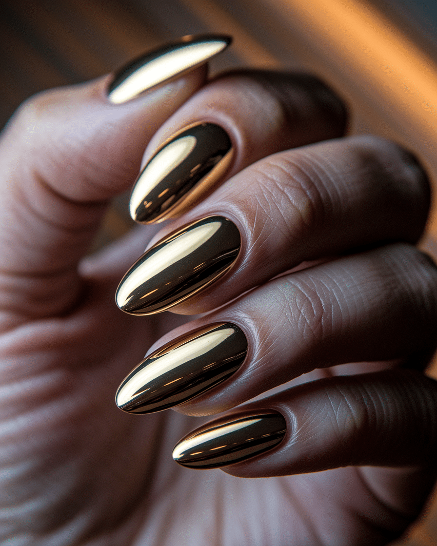 0010_2_a-close-up-photograph-captures-the-intri_Z1vsP_wQStm_--7gqAsd1Q_cuB7W2b5RIOdKmsYlw5lig Stunning Nail Designs with Gold Chrome and Almond Shapes