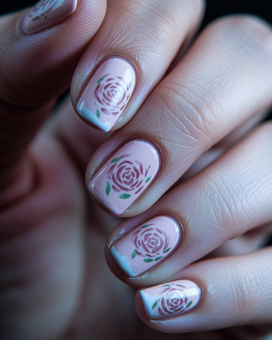 0011_2_a-close-up-photograph-captures-the-intri_6OTaeEbzQlSTKE0HlzPLyw_6ZziaC1cQnS2hQ-nnH-K3w Fresh Floral Nail Designs for a Soft and Stylish Spring Look