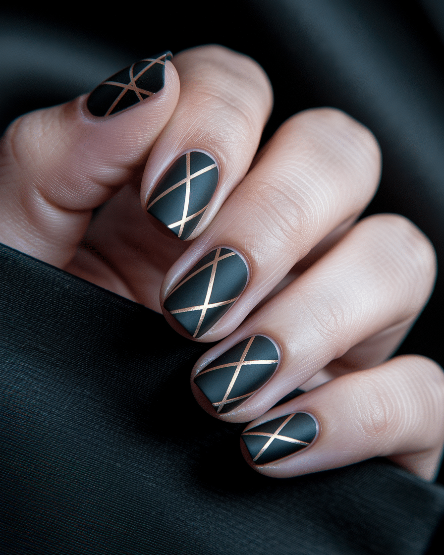 0011_3_a-close-up-photograph-captures-a-hand-wi_y9LLlQnyQOWBToJXq2zZGA_Iy_OXqCcRtap4lrU14nWrw Elegant Nail Design Ideas with Timeless Black and Gold Combinations
