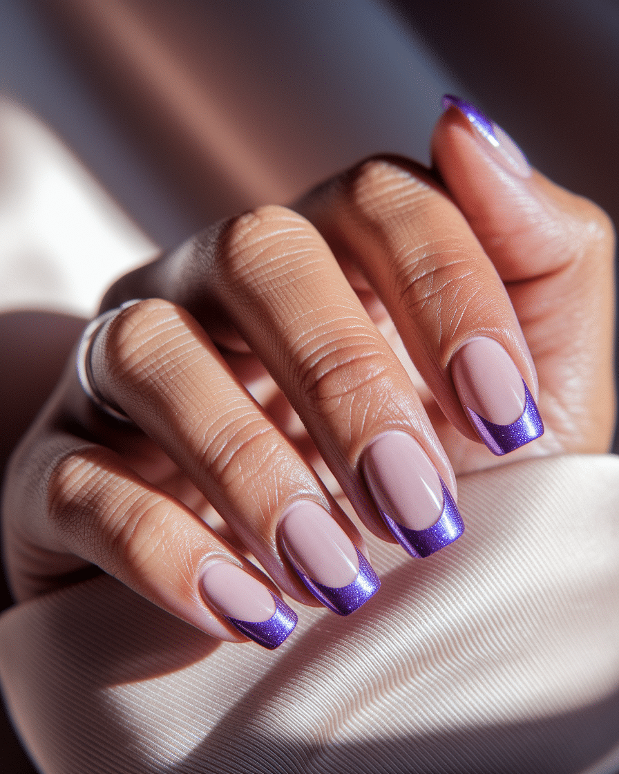 0011_3_a-close-up-photograph-of-a-hand-with-ele_qCayn8xnRbydp2IOXhrScA_PIyiXoctTvKZABQC0QV8sg The Best Purple Short Nail Designs to Try for a Chic Spring Manicure