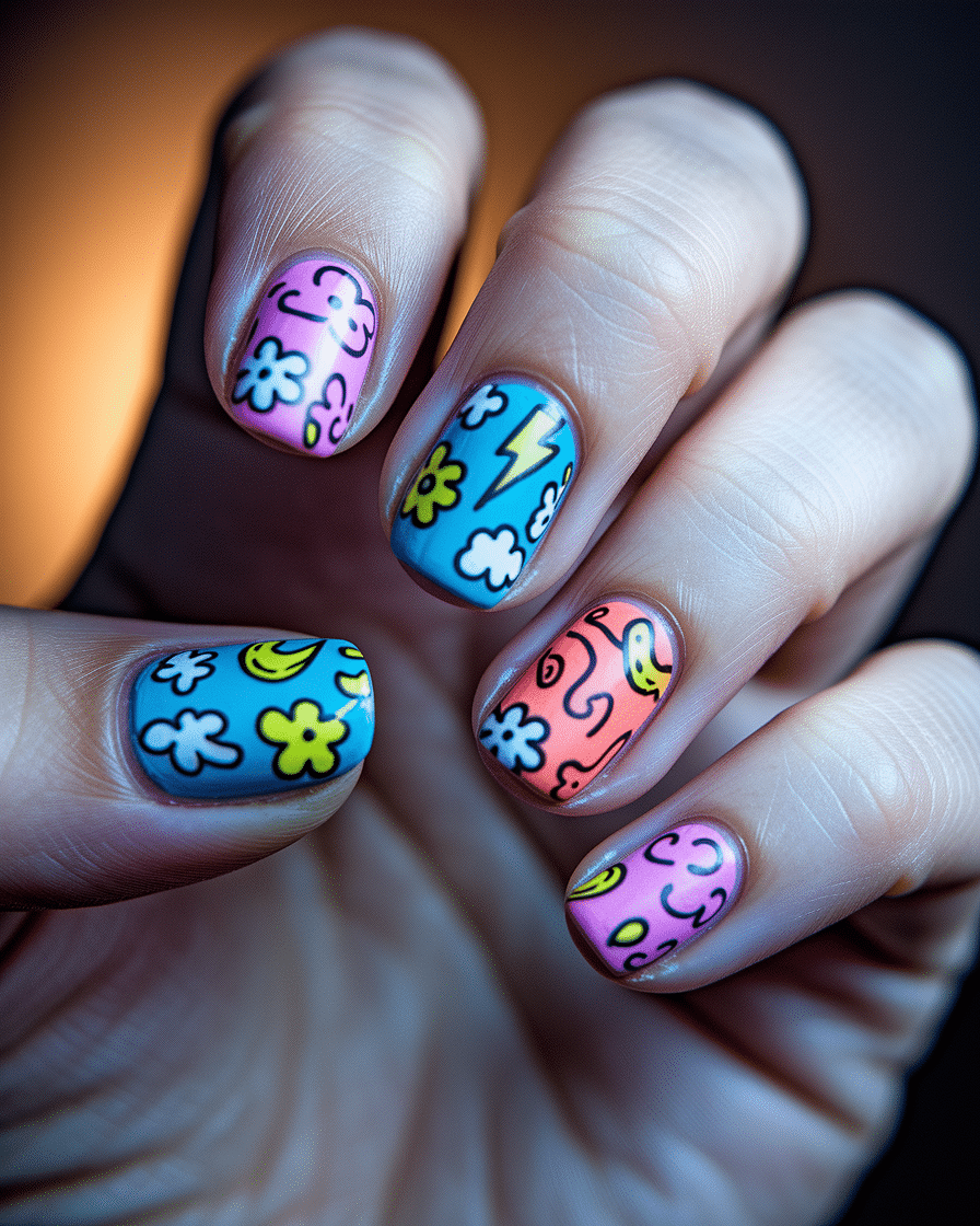 Playful and Quirky Nail Designs to Make Your Manicure Stand Out