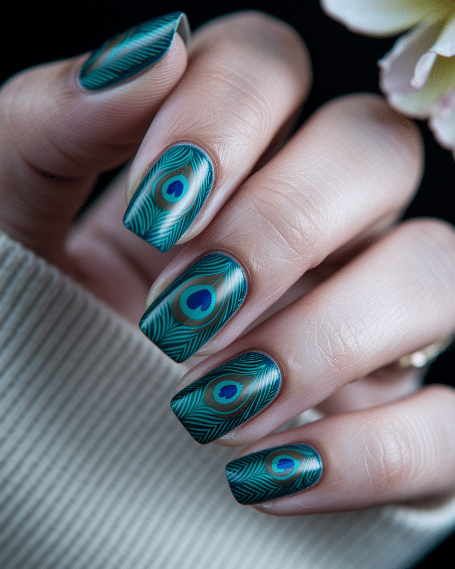 0012_2_a-close-up-photograph-captures-the-stunn_XOVLLEgmTTOOUnzz4_bNZA_rohc_vhXSAe1WMD5ExsRdA Elegant Nail Ideas with Green and Blue Tones for a Fresh, Stylish Look