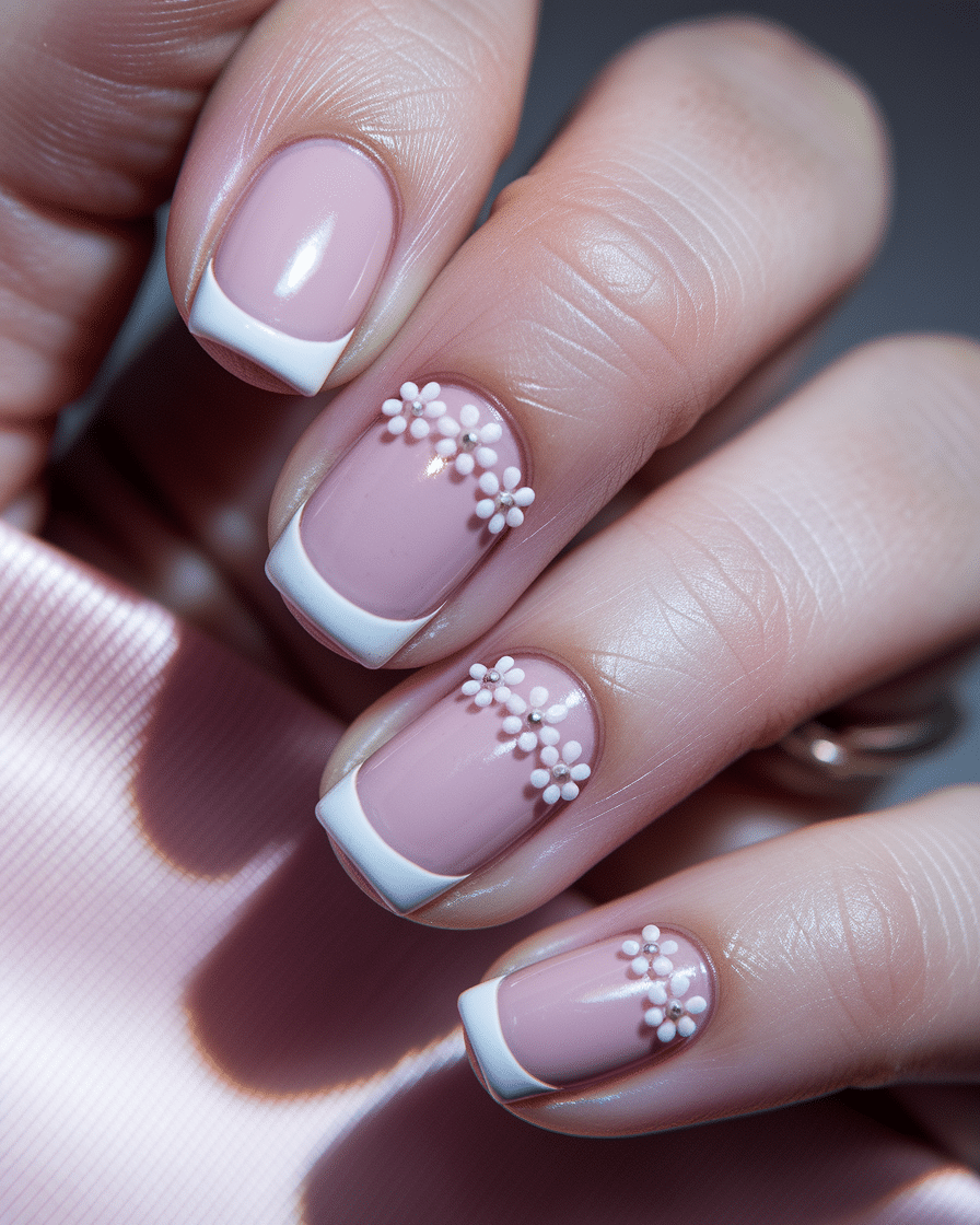 0013_2_a-close-up-photograph-captures-the-exqui_ShYhMsZ9RLOxvnIRYjpS4A_Kcvzag2JT6iGYBXz0uhsUQ_cover Elegant Floral French Tip Nails That Add a Feminine Touch to Your Look