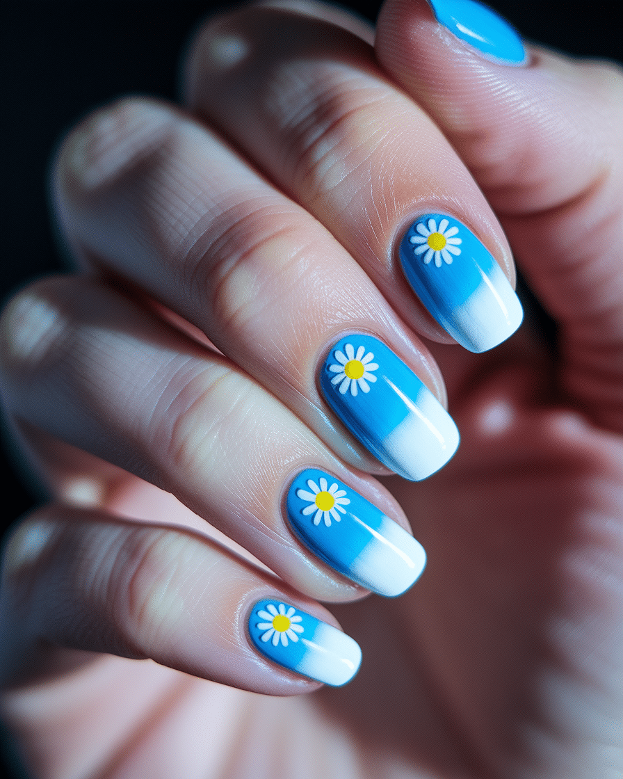 0013_2_a-close-up-photograph-of-a-beautiful-han_cSTWmHctSeWWKHWDe-r6MQ_awIDTzlGSn272YoMO5dF9g Fresh Floral Nail Designs That Celebrate the Beauty of Daisies