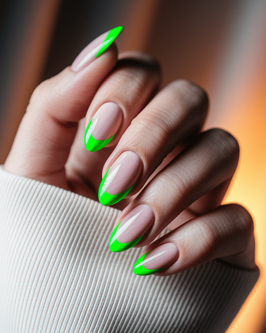 Fresh Green Nail Designs for Spring That Are Perfect for Almond Nails