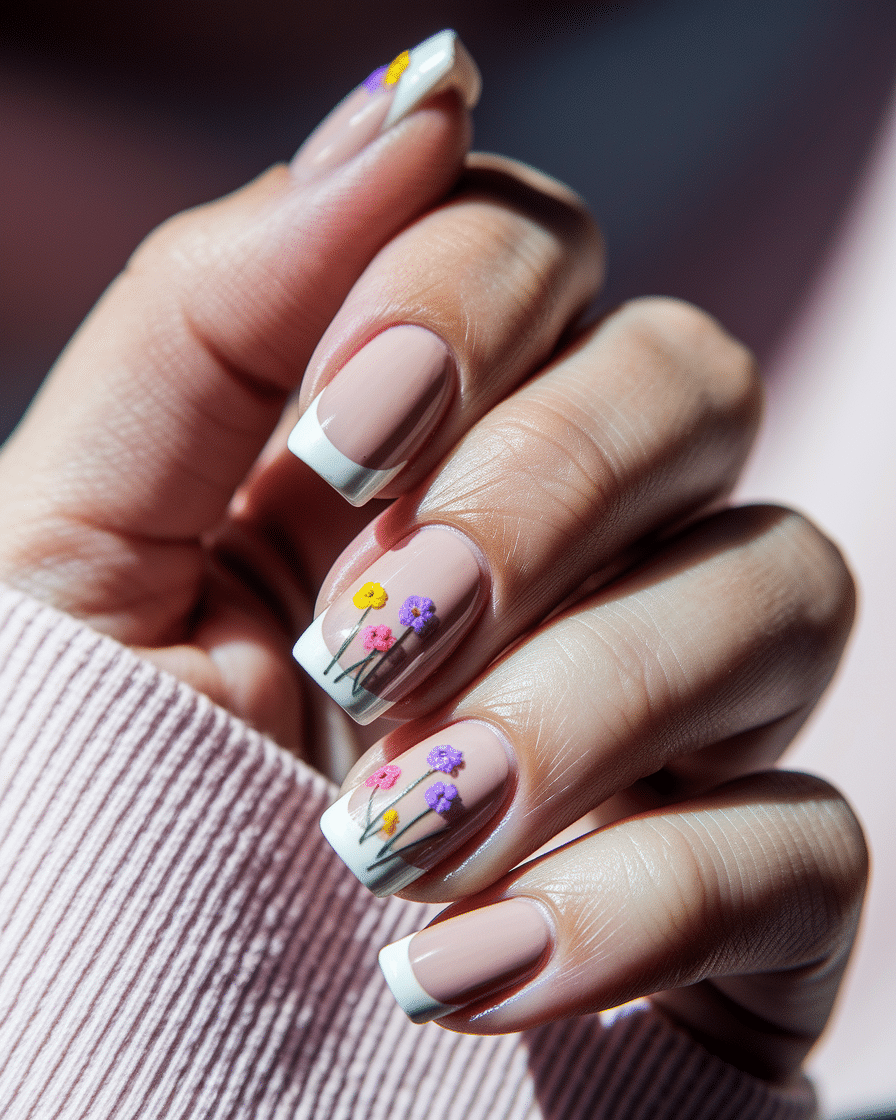 0013_3_a-close-up-photograph-of-a-beautifully-m_yHuG7iiWSo21p7VhjCObUA_xPT32i7nS9yqZYCCZFNWjg Chic Nude Floral Nail Designs for a Fresh and Feminine Look