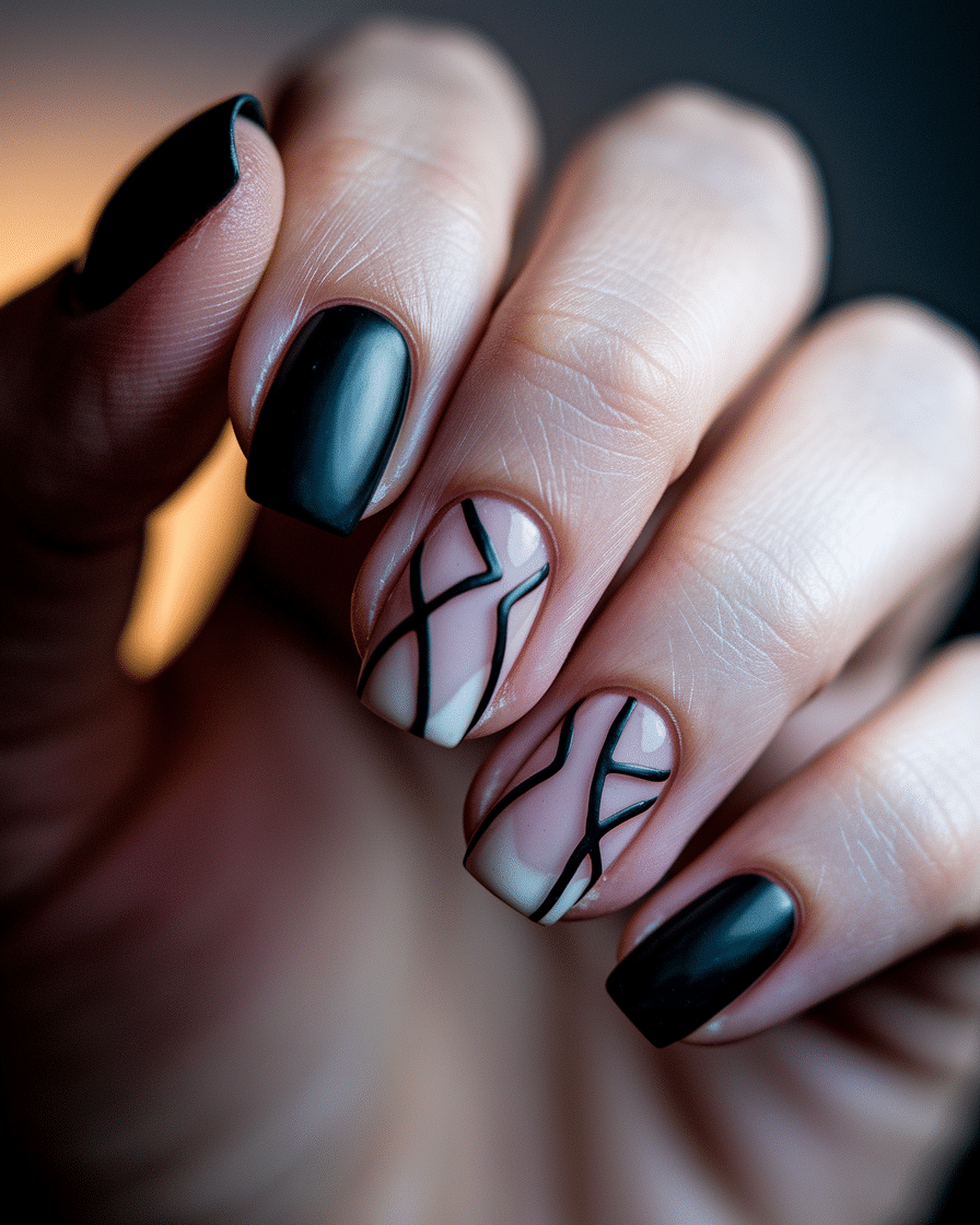 0015_2_a-close-up-photograph-captures-a-hand-wi_NOuO6RidSp6PKbGG8d9xnw_slpbyGZdT_672kpBdrvxRg_cover Elegant and Bold: How to Rock Black Nail Art on Short Nails