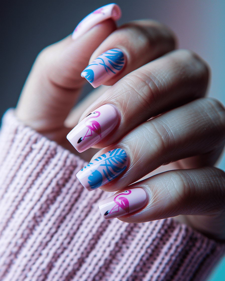 0015_3_a-close-up-photograph-captures-the-intri_Ihf5Ut9xSBqbFKBBpn5e2Q_lKh3HfbNRhqsQL0tXpG0Wg Fresh Acrylic Nail Ideas to Elevate Your Summer Style