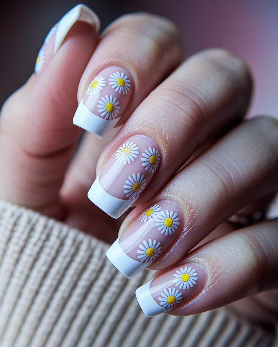 0015_3_a-close-up-photograph-captures-the-intri_oiQYbS9uSCSFo02_VCnbMg_14eUFqscQ12AMIcXY65prg Fresh Floral Nail Designs That Celebrate the Beauty of Daisies