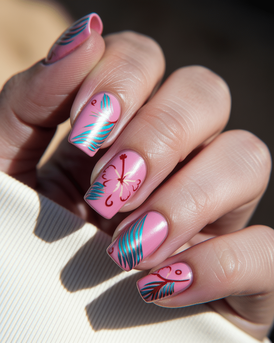 0016_2_a-close-up-photograph-captures-a-hand-ad_n03JY0xyRL-vTpkvmM-4Jw_nXlr3IQhSnK0hVm_Ali8Qw Floral Nail Designs That Celebrate Summer in Style
