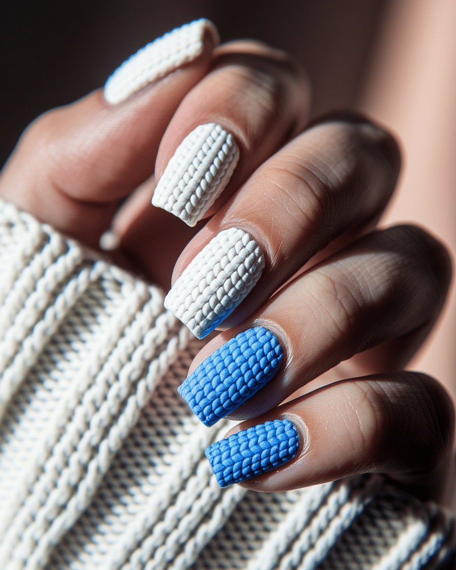 0016_2_a-close-up-photograph-captures-the-intri_K-Xm3mbMQHi9MlOJTynFWg_HZ_Yz3H-SmeRE9EP-Pzf1g Elegant Winter Nail Designs with Blue and White Tones
