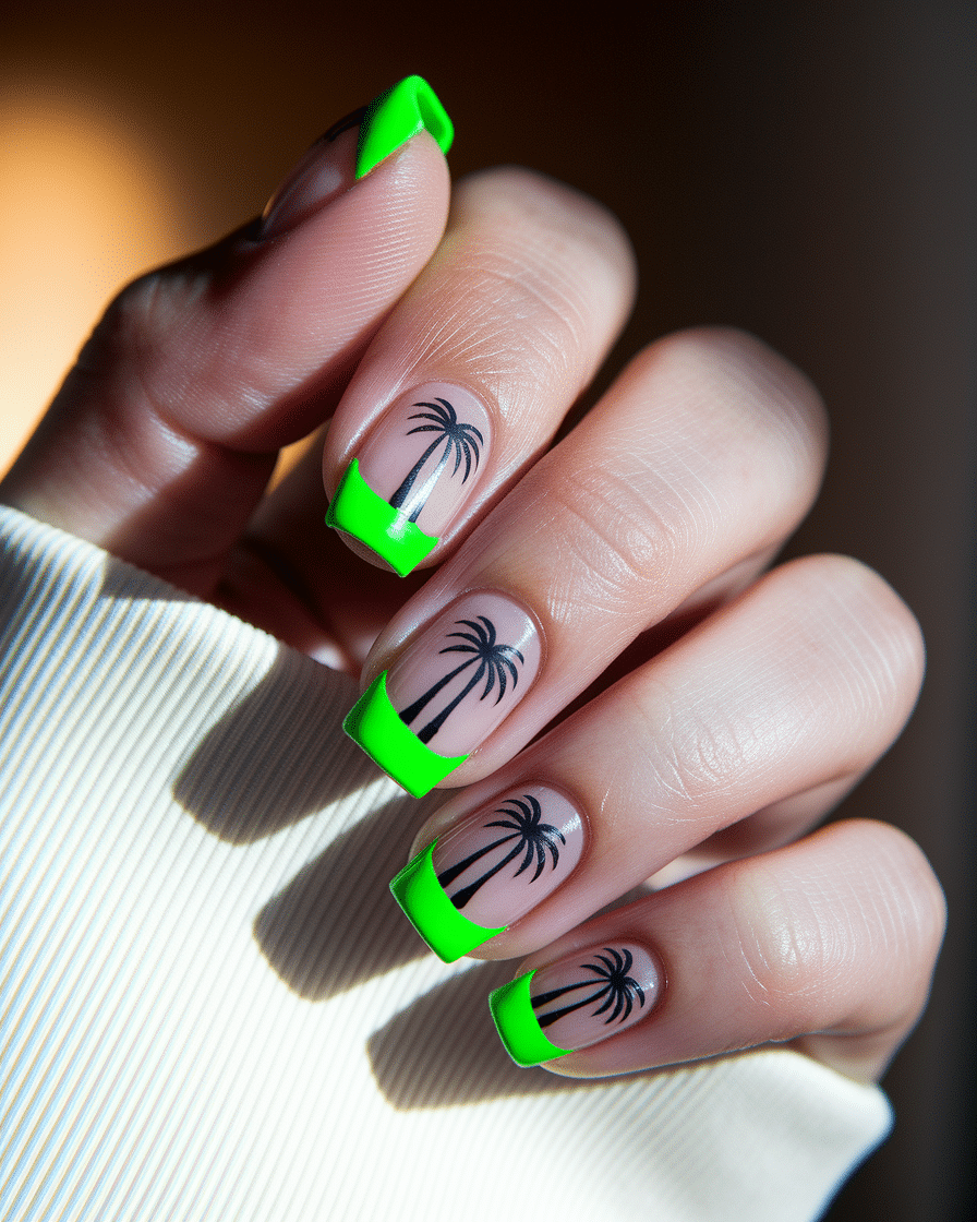 0016_2_a-close-up-photograph-of-a-beautifully-m_fWhE1y1ZSmuEp8rn9Ms2sg_6g3NLD5PQeKwdWl_4x8Bpw_cover Tropical Nail Designs for Summer: Palm Tree Nail Ideas That Scream Vacation