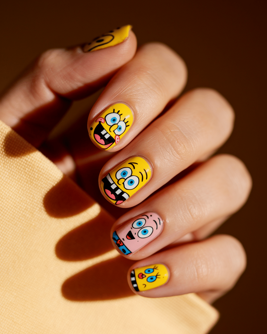 0017_1_in-a-close-up-photograph-a-hand-with-int_6MM4cF5OSme5Yaor5GUPbQ_RAO19YqaTLuLGlYIl5c3zQ Playful and Quirky Nail Designs to Make Your Manicure Stand Out