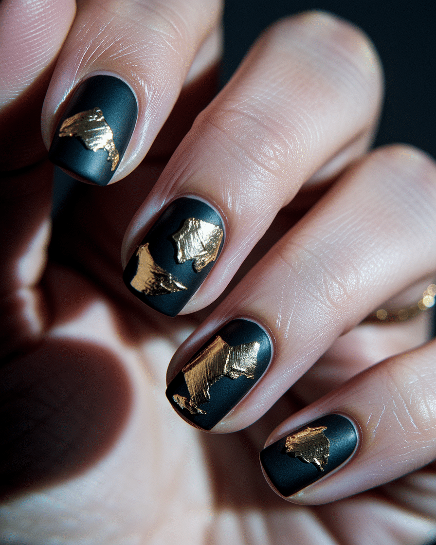 0018_2_a-close-up-photograph-captures-a-beautif_Lp5LoB8WSKSdGQ-UeO2Mig_q1dPNacaSqW7YWGfK1kuqw Elegant Nail Design Ideas with Timeless Black and Gold Combinations