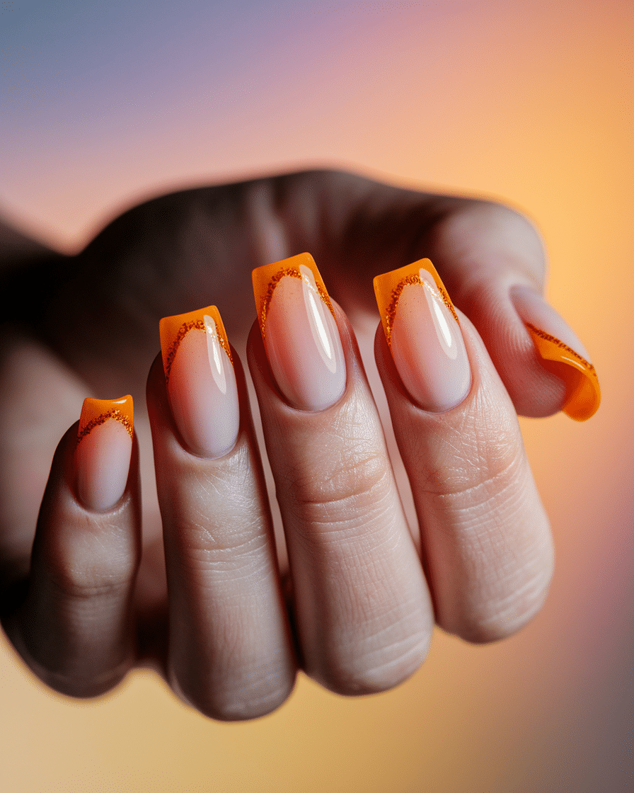 0001_1_a-close-up-photograph-of-a-beautiful-han_O-dbgw03RUeQgG3Zkb-zoA_tkfegVo1TJeq8Ov-skSW3g Vibrant Summer Nail Designs with Orange French Tip Inspiration
