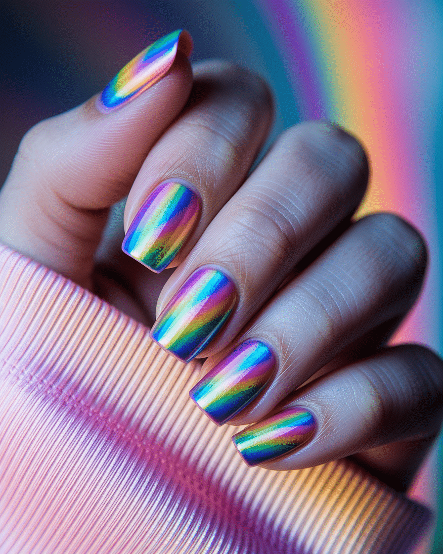 0001_2_a-close-up-photograph-of-a-beautiful-han_WCD7kgc1R1Kq5_oW49vl-w_1oEkVhtqQEuCAp6p91DC_w_cover Best Iridescent Nail Designs That Reflect Every Color of the Rainbow