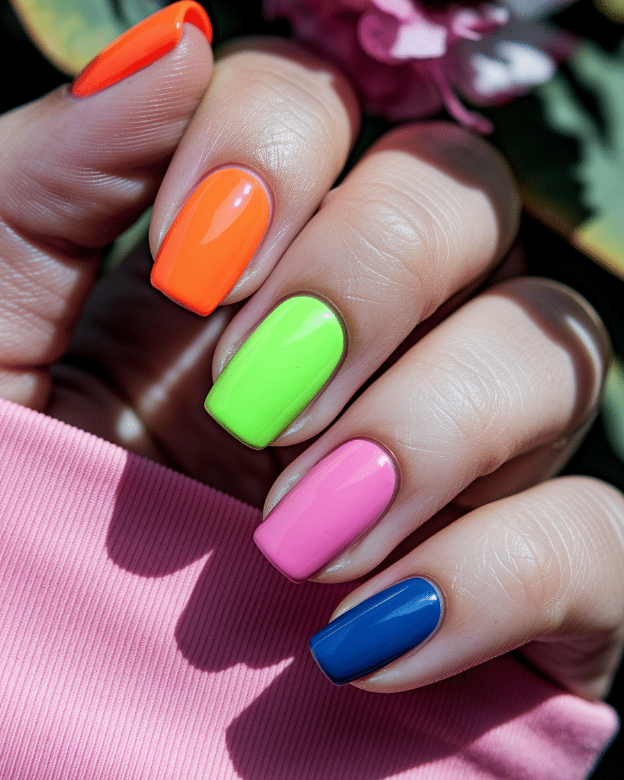 Colorful Nail Design Ideas Perfect for a Stylish Summer Look