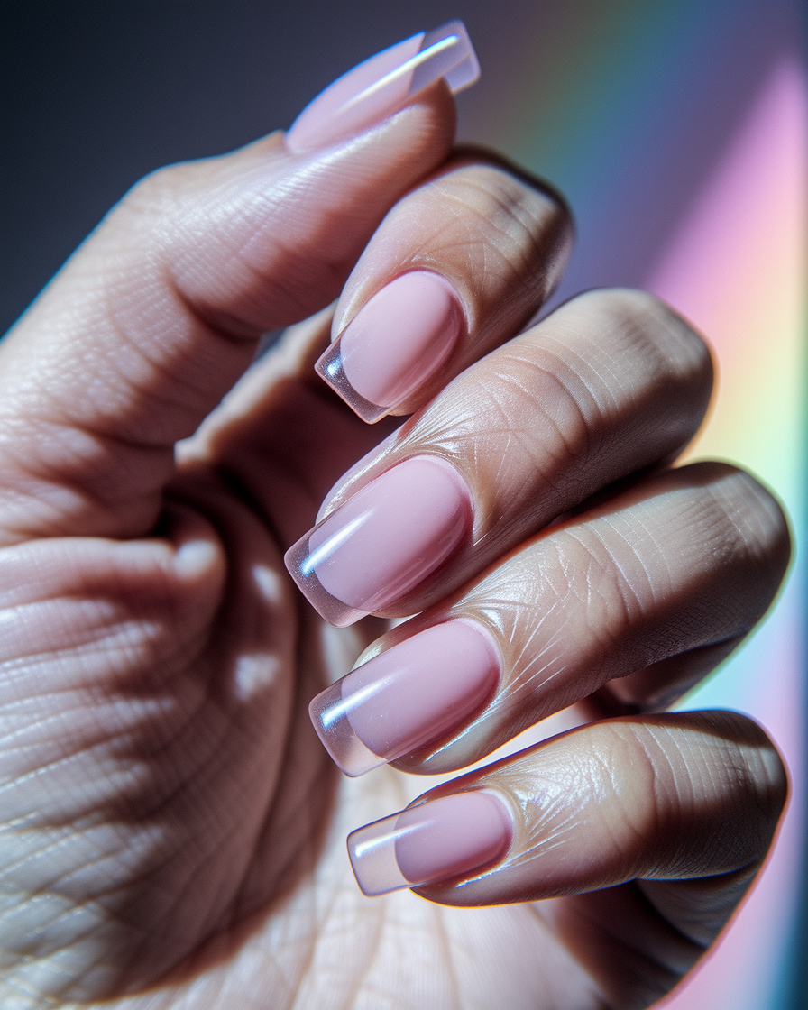 0001_2_a-close-up-photograph-of-a-hand-with-sem_Ww-t9ZtUT1uG8TrP75M_9A_SQWEVD_7TxKFR2ke_1AWrQ The Best Pink Summer Nails That Will Make Your Press-On Manicure Pop