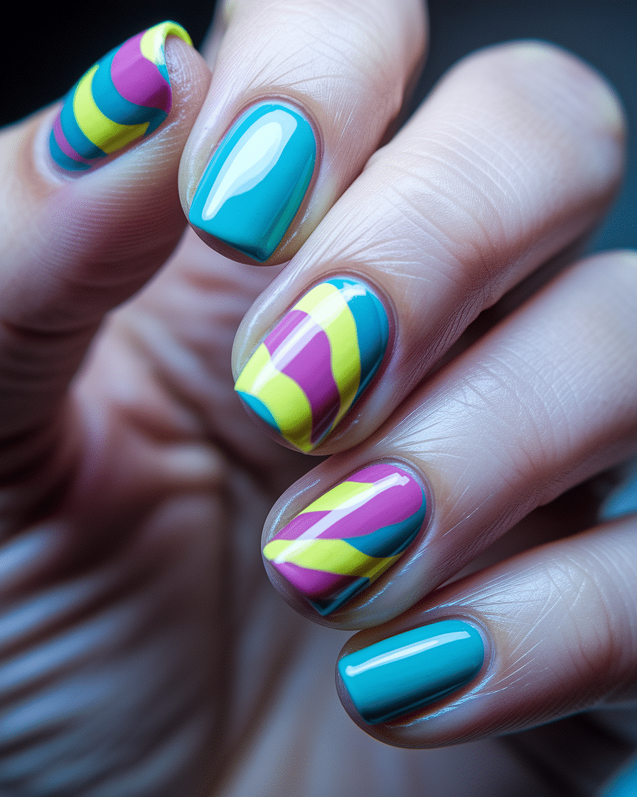 0001_3_a-close-up-photograph-captures-a-hand-wi_nRrkeU8kQmSxUjF34PE3LA_m02pQ_6JReGluIB8_NvAvA Abstract Swirl Nail Designs That Are Taking Over Nail Trends in 2025