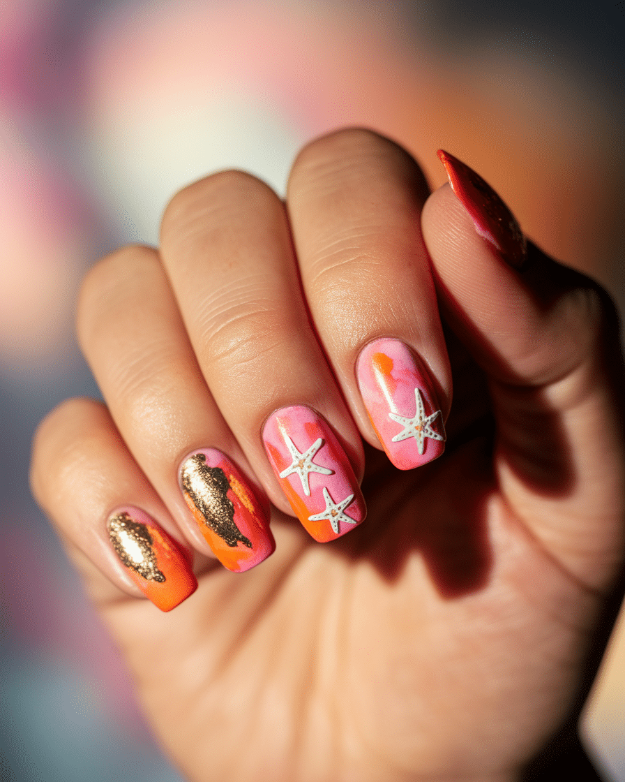 0001_3_in-a-close-up-photograph-a-hand-graceful_zCMg0N6TTt-NEzl30gbpvQ_BOO2VD0TTw-uoc0dXsUwvg Vibrant Beach-Inspired Nail Designs Perfect for Summer Getaways