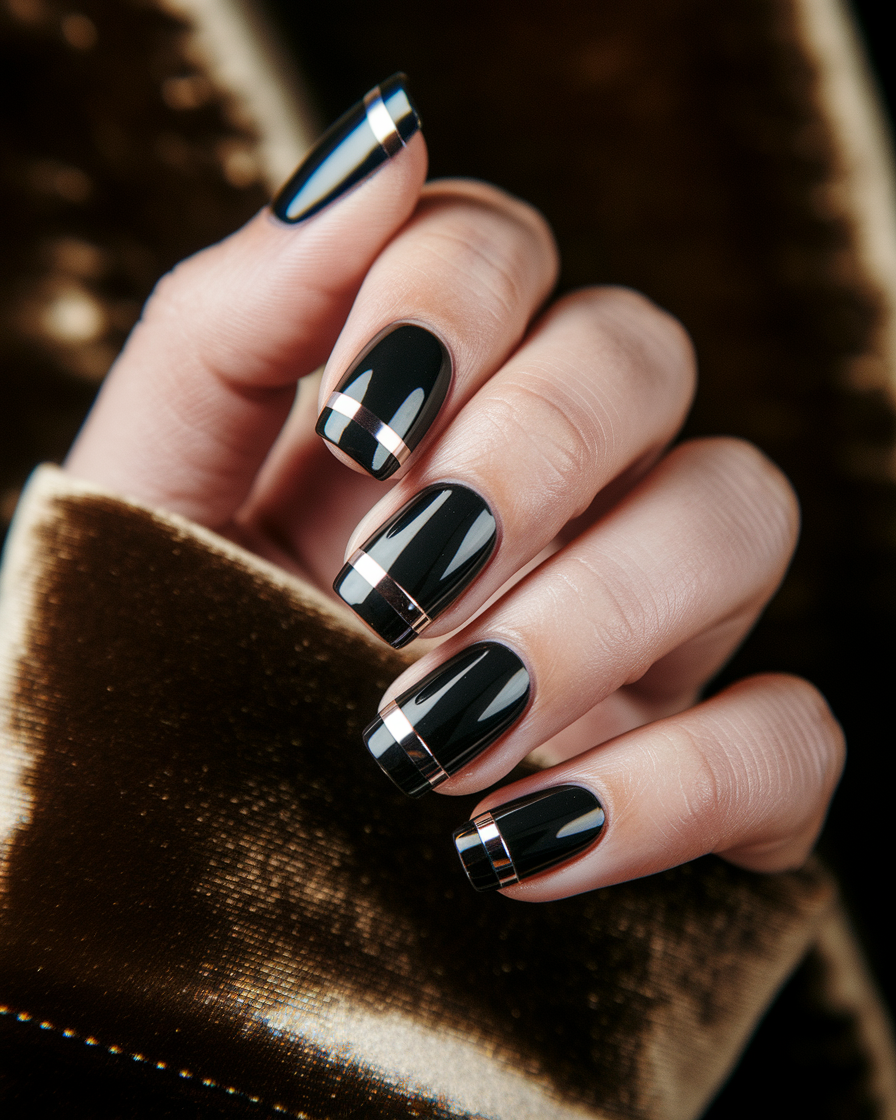 The Rise of Chrome French Tip Nails: A Trend That Combines Elegance and Edge