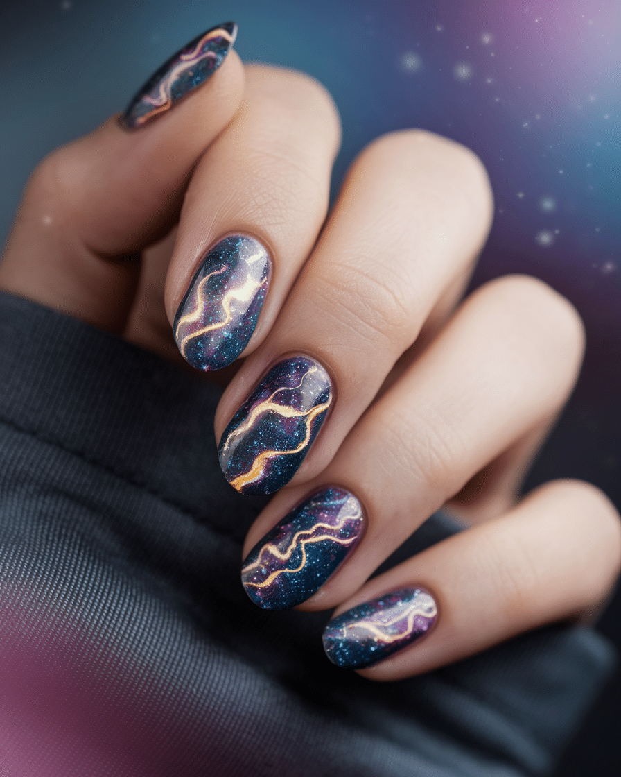Mesmerizing Nail Designs Inspired by the Beauty of the Galaxy