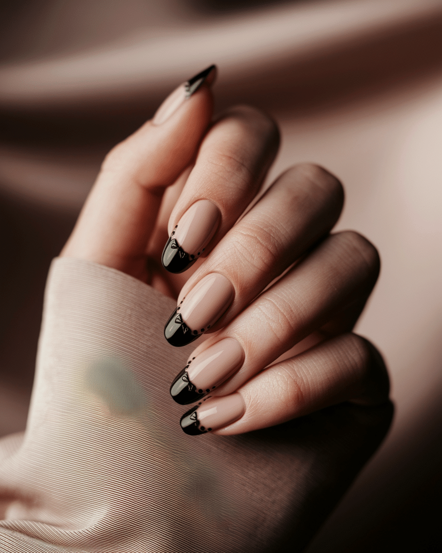 0002_1_a-close-up-photograph-of-a-graceful-hand_EGN4Df8lT-q9IxuDwVbyTA_2CxPyq_GSU-uRWgMXRu-sw_cover Elegant Black Nail Designs with Bows and Polka Dots for a Chic Look