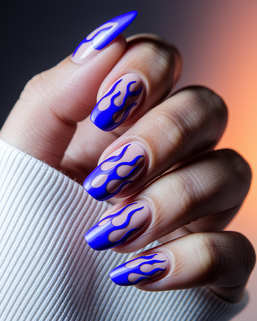 0002_2_a-close-up-photograph-captures-a-hand-wi_dxfLuOdDTKmoUBYcz5SGEg_oBlnSYIXQQiJ9G9hKgHkww Stunning Blue Nail Designs That Never Go Out of Style