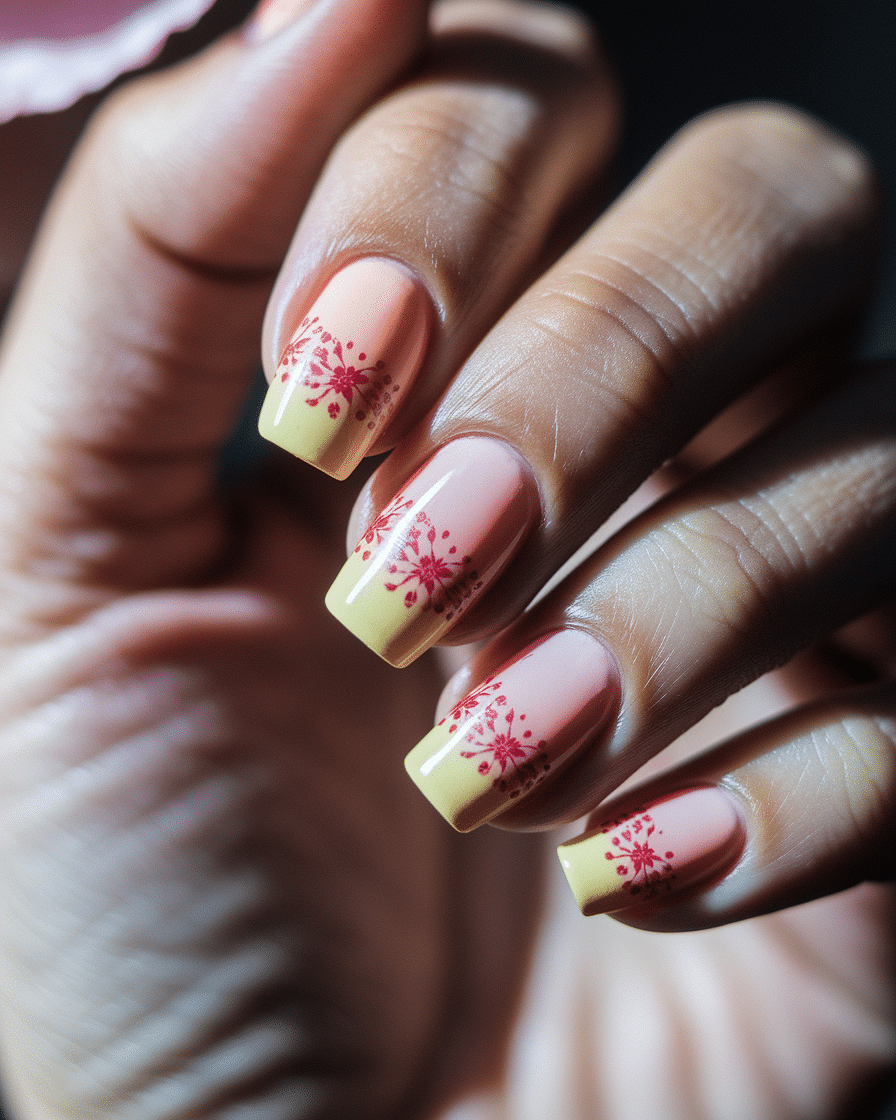 0002_2_a-close-up-photograph-captures-the-intri_Xu-cJN0kRaWOs-WLUva25Q_L3SOZJpzQ3yjii6lc3T8RA_cover Floral French Tips for Short Almond Nails: Elegant Yellow and Red Designs to Try