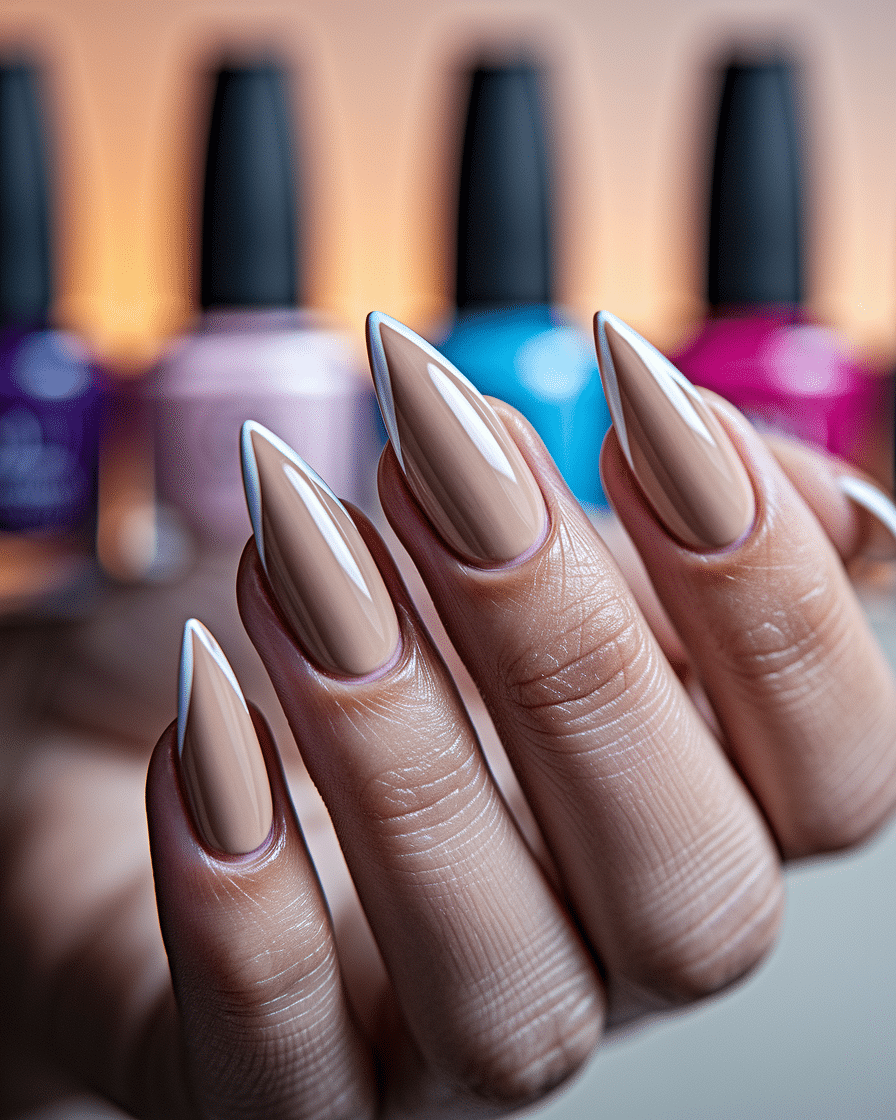0002_2_a-close-up-photograph-captures-the-stunn_ahOxwRIASBik-h-qL8Gm_g_3V1oBk26R2qxckVCGSZTDw Elegant Nude Nail Designs with a Modern Glossy Twist