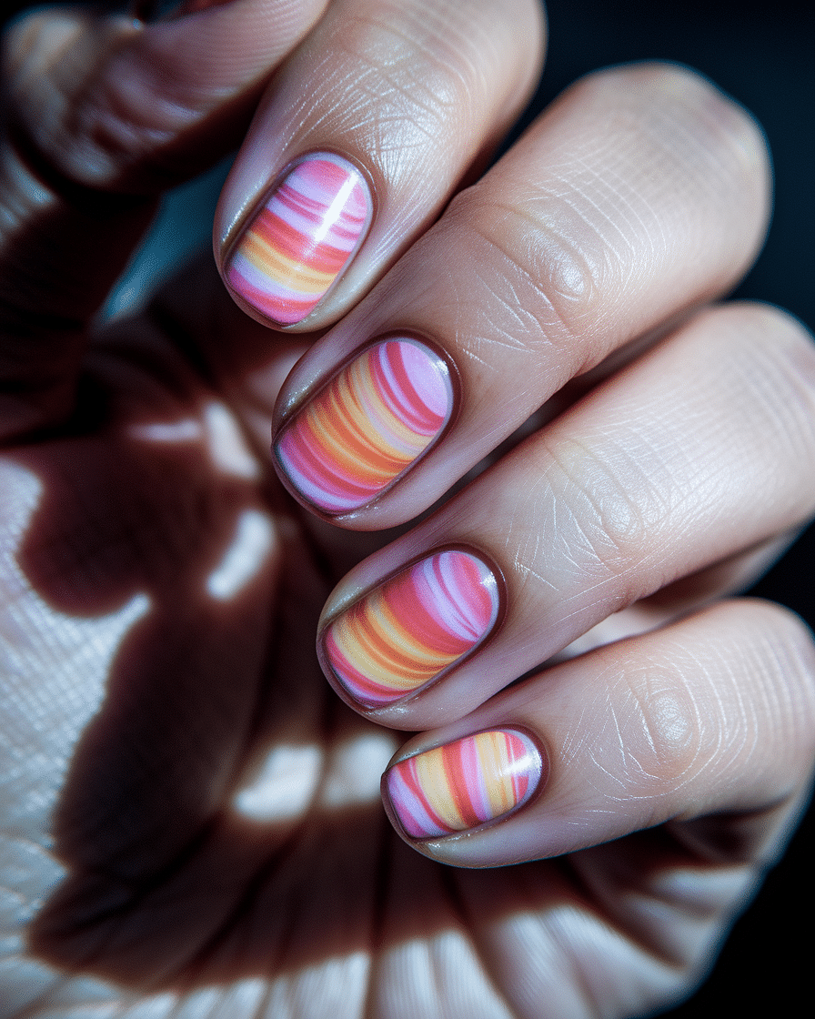 0002_3_a-close-up-photograph-captures-the-intri_Wa3EKW7DTCWs4HzxvcPRyw_zLJRyAbURXu0gv40XQ7_ow Tie-Dye Swirl Nail Designs That Are Trending Everywhere Right Now