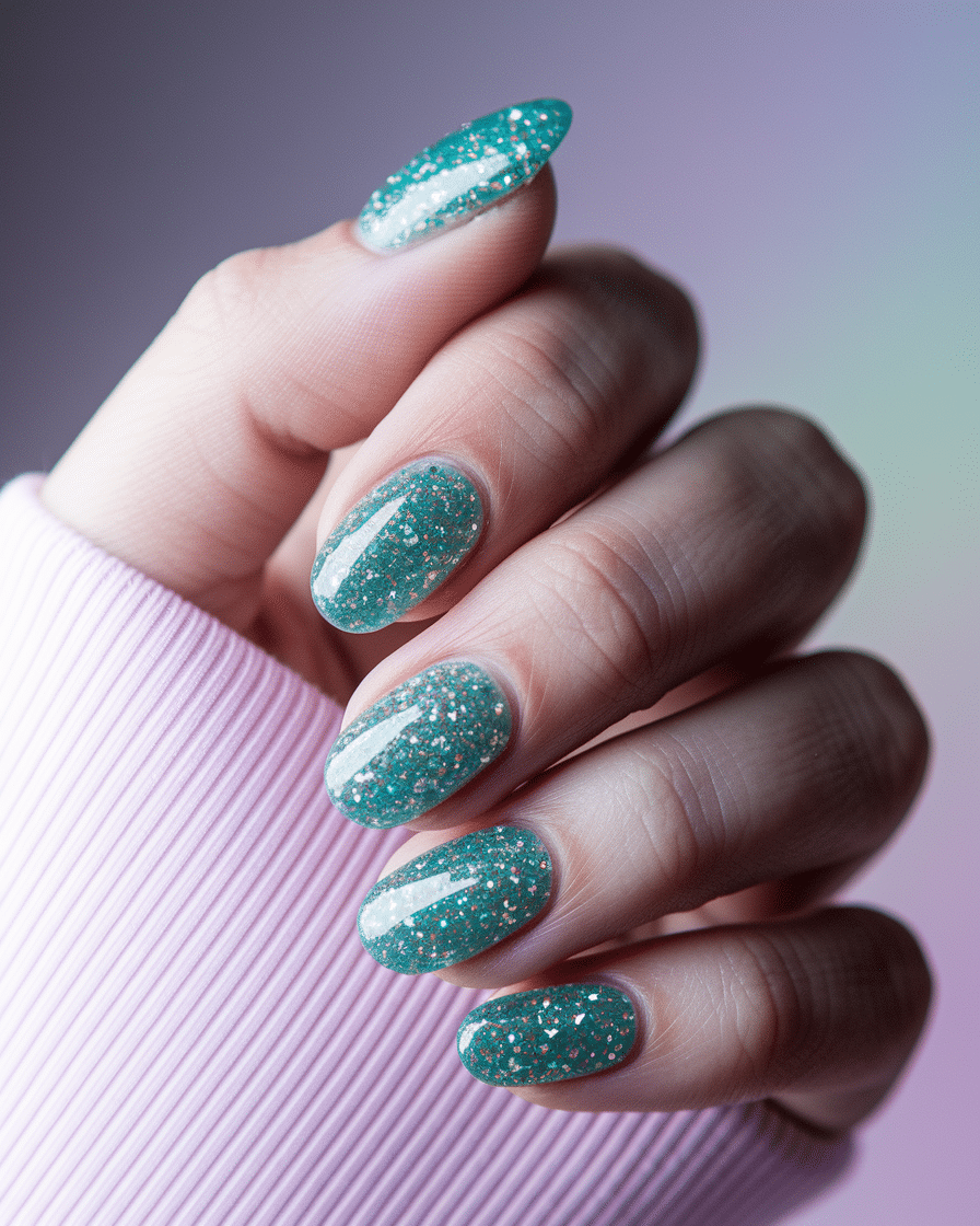 0002_3_a-close-up-photograph-captures-the-stunn_zM15PKBqRwi2DEdafdDgbA_AQk8R-xTSJ6389dV77CEKQ How to Add Texture and Sparkle with Sugar Effect Nail Designs