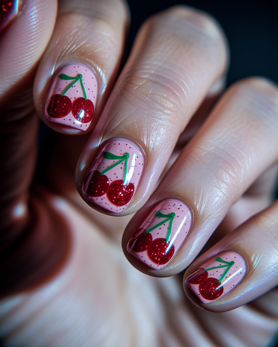 0002_3_a-close-up-photograph-of-a-beautifully-m_QHbUIUJTT4eDKktQgXbcRA_rbSZNk_MSwmCWyfHlfYQSA Cherry Nail Designs That Will Instantly Elevate Your Summer Manicure