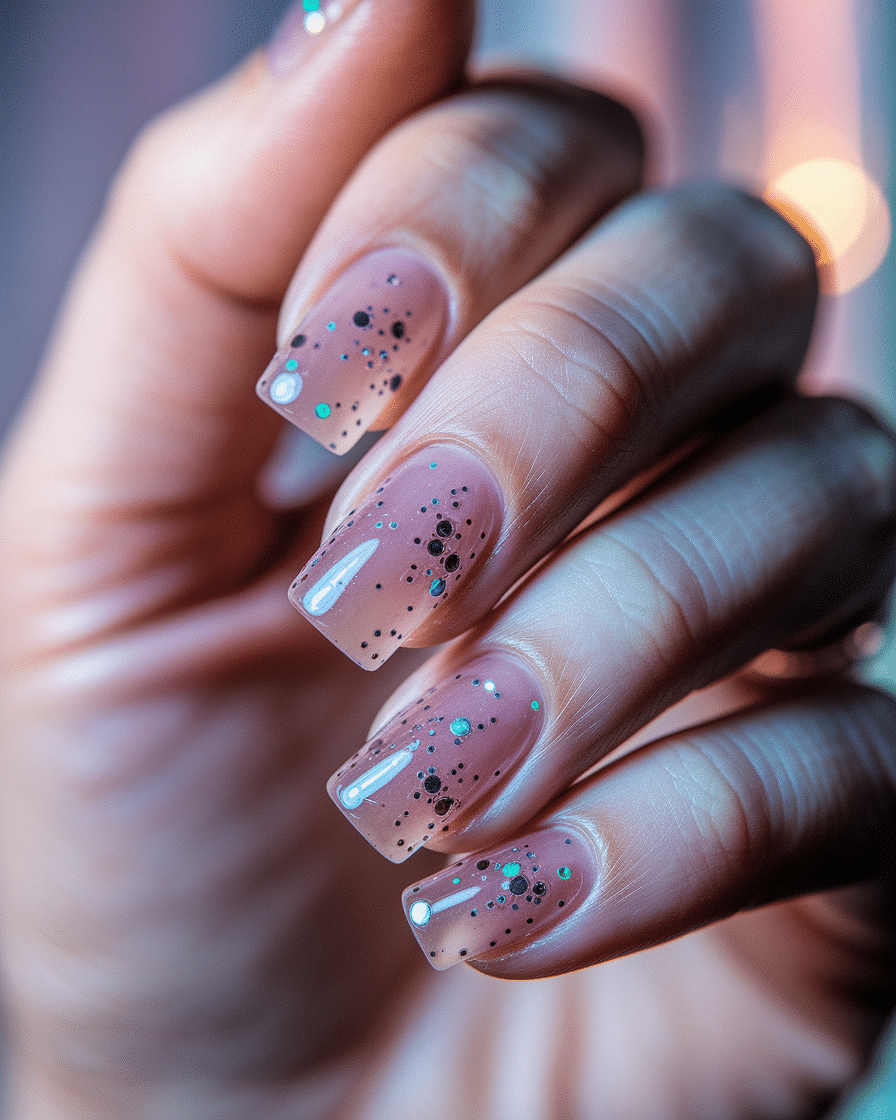 Best Translucent Nail Designs Inspired by Ocean Life and Jellyfish Glow