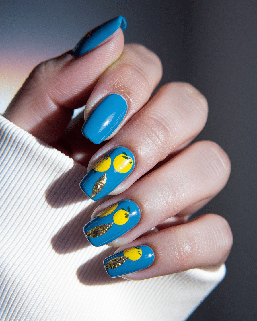 0002_4_a-close-up-photograph-captures-a-hand-wi_dS6OZhXAQt2zrzhASckvwA_9c-zSZm8Tj-VGhdCtiZarA Bright and Zesty Nail Design Ideas Inspired by Citrus and Italian Charm