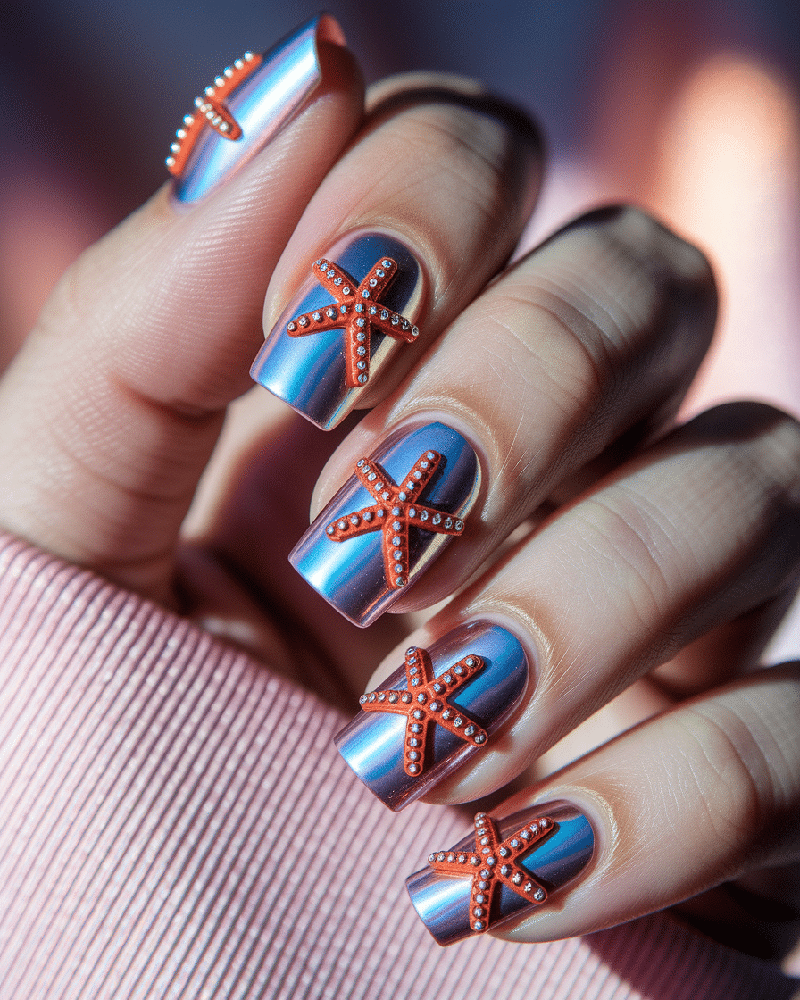 0003_2_a-close-up-photograph-captures-a-hand-wi_JTXNWV7QT_GxcGbUvSUPvQ_UsrHO234T0G7-a5TVkw0Tw Vibrant Beach-Inspired Nail Designs Perfect for Summer Getaways