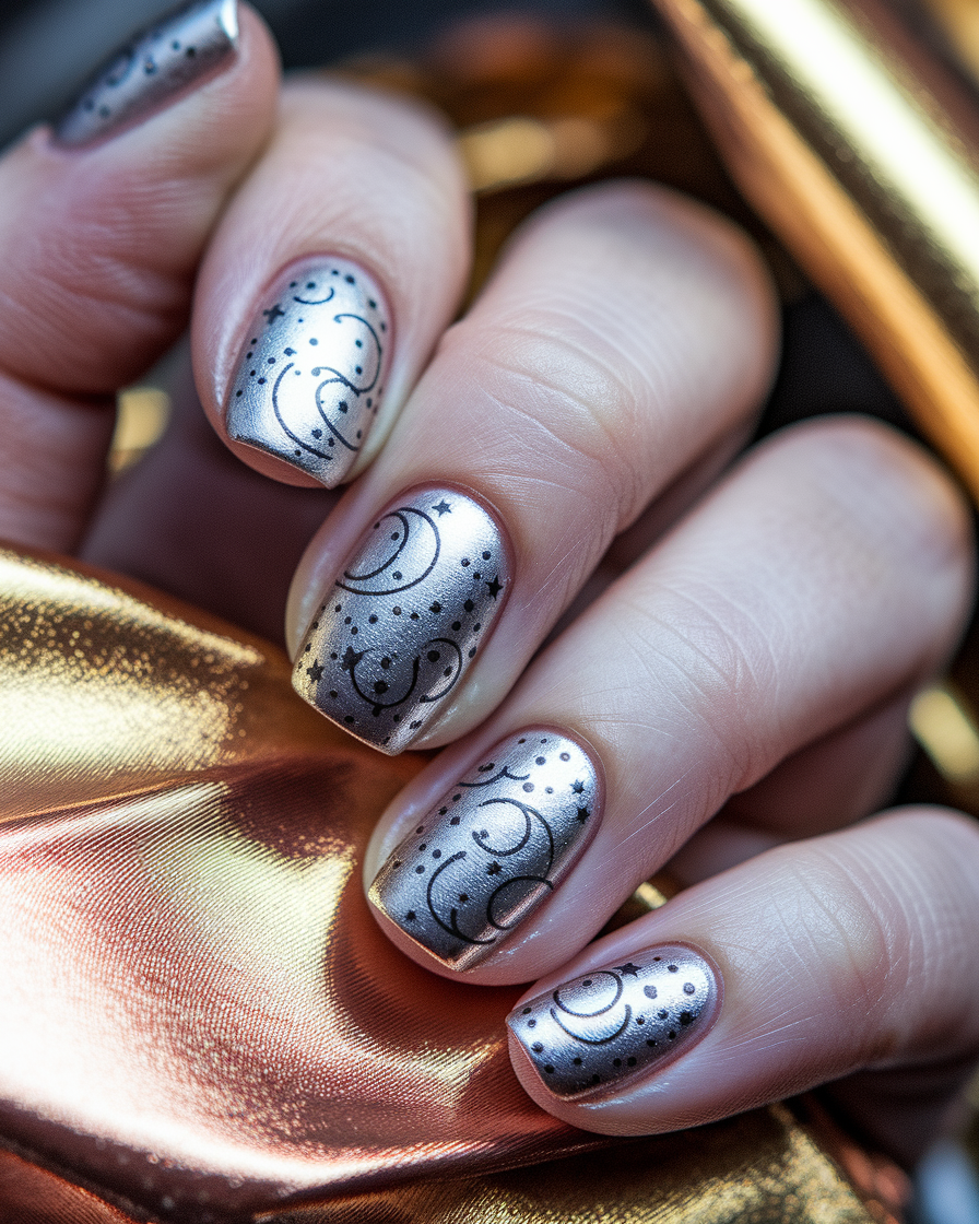 0003_2_a-close-up-photograph-captures-a-hand-wi_l21xEQfhTDqf9qRG705vtA_6wufcUdSRLuWVa1DMJ-IxA Elegant Metallic Nail Designs That Combine Gold, Silver, and Rose Gold Foils