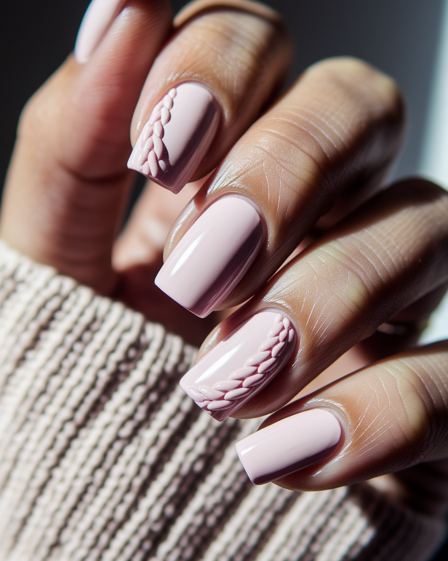 0003_2_a-close-up-photograph-captures-a-hand-wi_l5EHBA21TjOlAYwbGmFn7g_QtOf0D6bSOupKYVj_izt1w The Best Pink Nail Designs with a Boho and Glamorous Twist