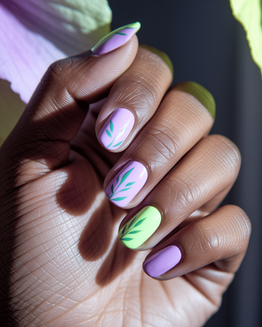 0003_2_a-close-up-photograph-captures-the-intri_FnCcN8vNT-ykmzQceSEllQ_vT1iG2_nQs6yj0ua49GiEw Tropical Floral Nail Designs That Will Refresh Your Manicure Look
